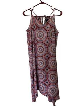 Gap Sleeveless Geometric Mandala Print Halter Dress